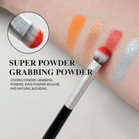 Beili Christmas Gift Makeup Brush Set Of 10, Kabuki Brushes With Synthetic Hair For Foundation, Concealer, And Eyeshadow.